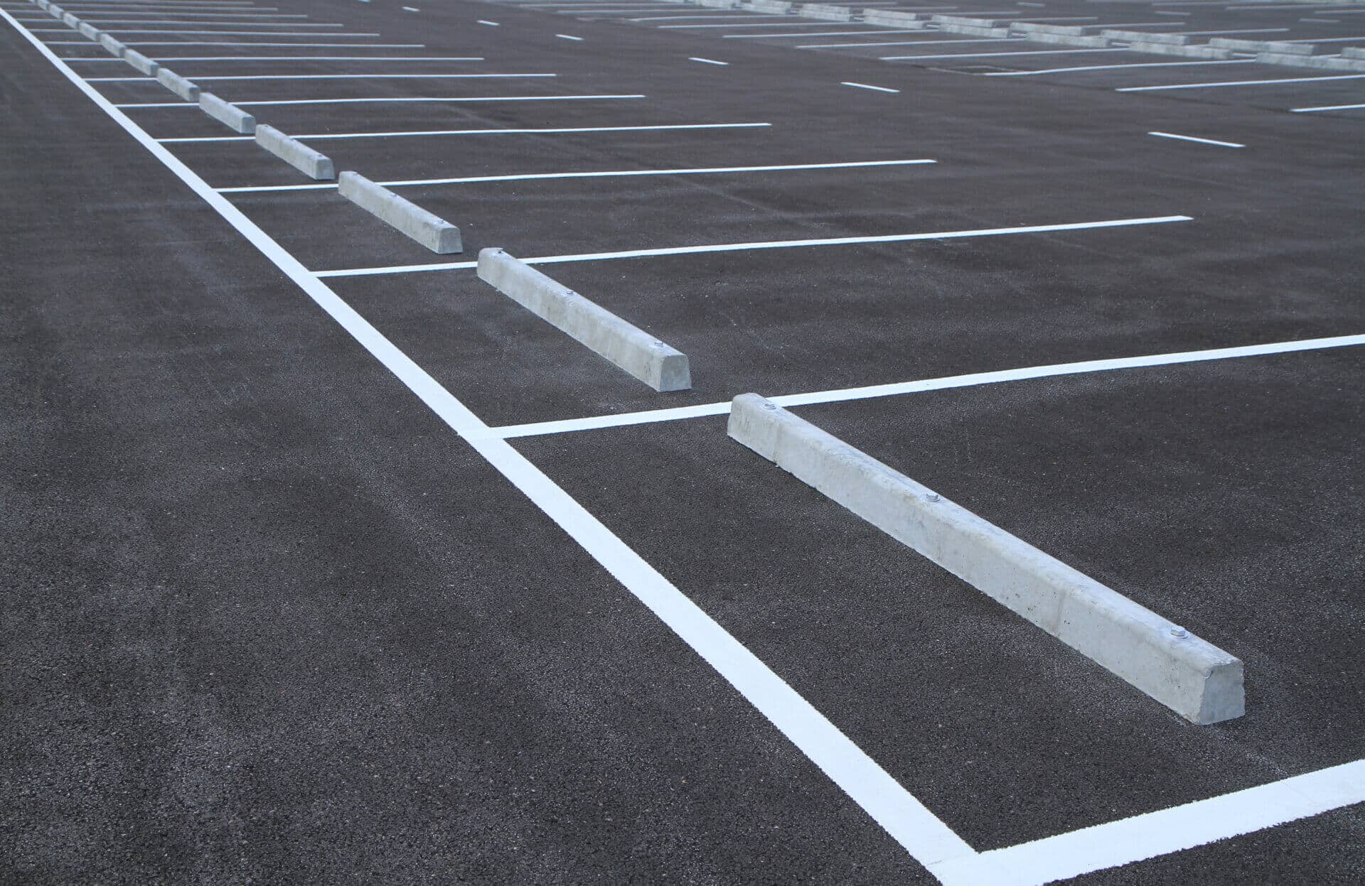 parking lot installation