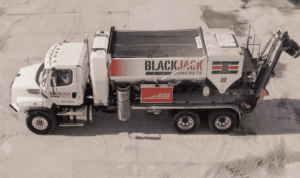 BlackjackPaving – Concrete Machine Truck