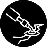 Crack Filling Icon