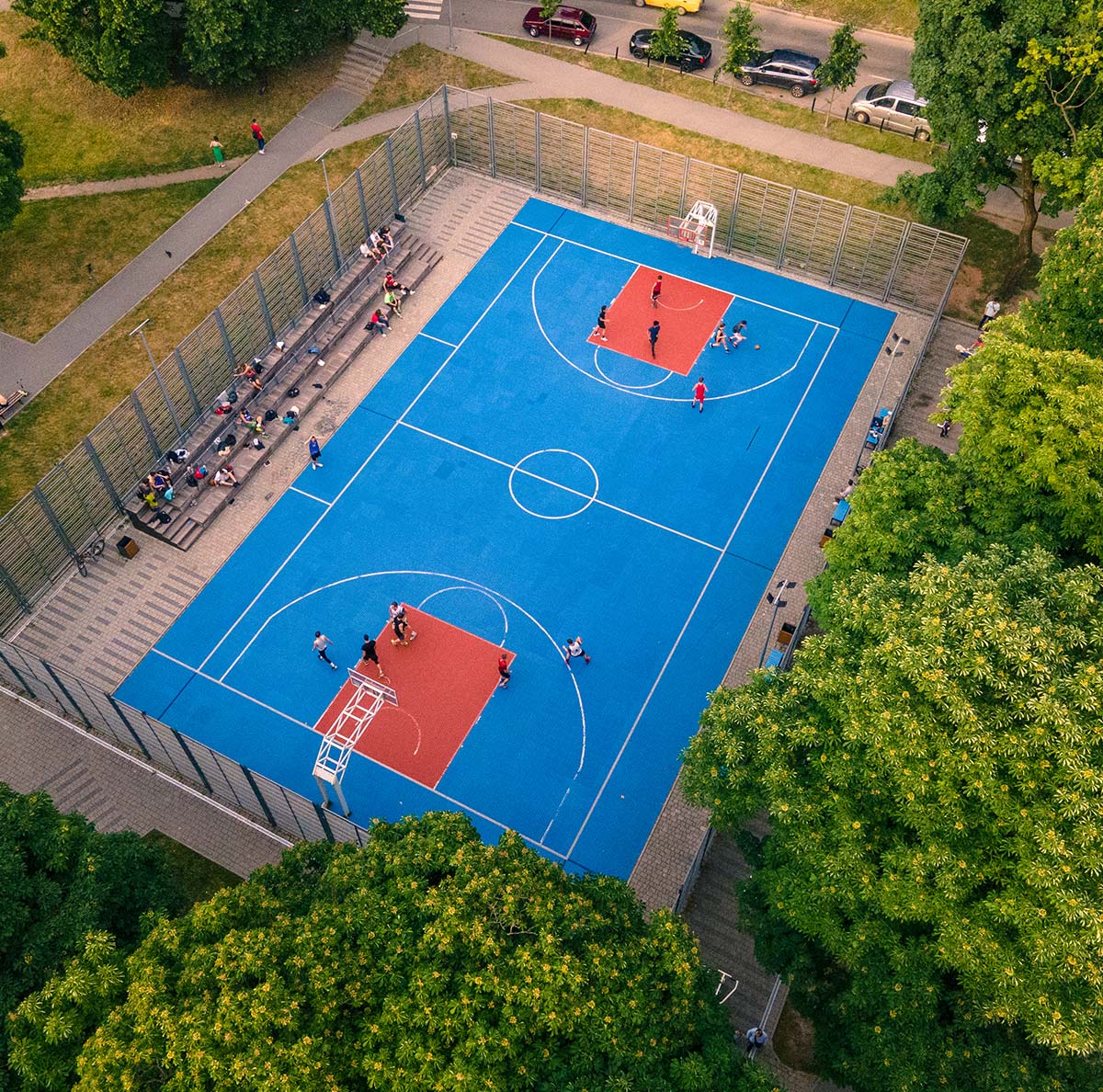 Outdoor Sport Courts in Fairburn, Georgia