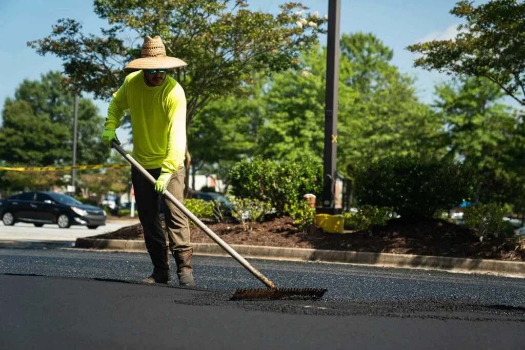 Blackjack Paving Contractor Sealcoating Pavement