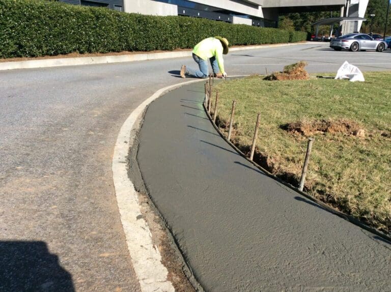 Landscape Concrete Curbing Services in Fairburn, Georgia