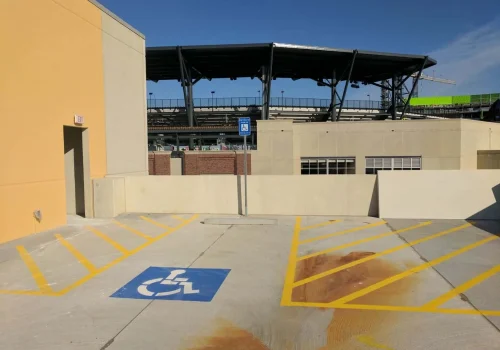 Rooftop ADA Parking Spot