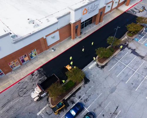 parking lot maintenance